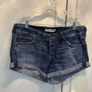 Abercrombie & Fitch Indigo Denim Shorts
